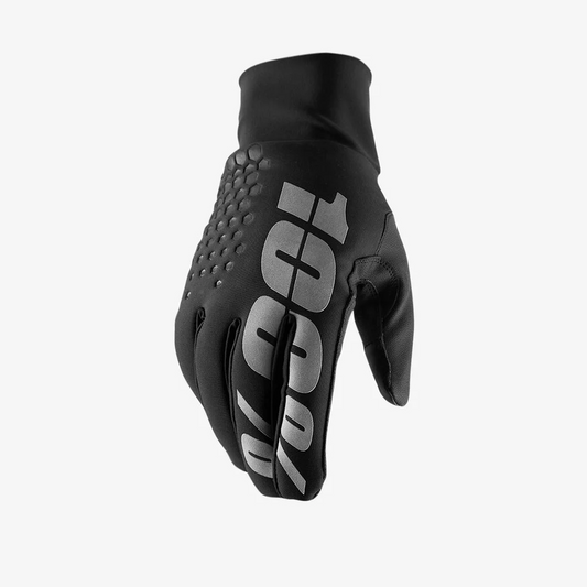 Handschuhe 100% HYDROMATIC BRISKER Schwarz/Grau