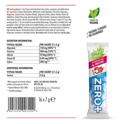 HIGH 5 ZERO+ CREATINE Hydratations-Stick (11.5g) Zitrone