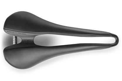 SMP EVO Sattel Inox-Schienen Schwarz
