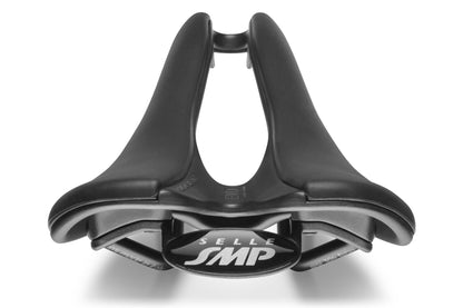 SMP EVO Sattel Inox-Schienen Schwarz