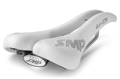 Sattel SMP LITE 209 Breite 139mm Edelstahlschienen Weiß
