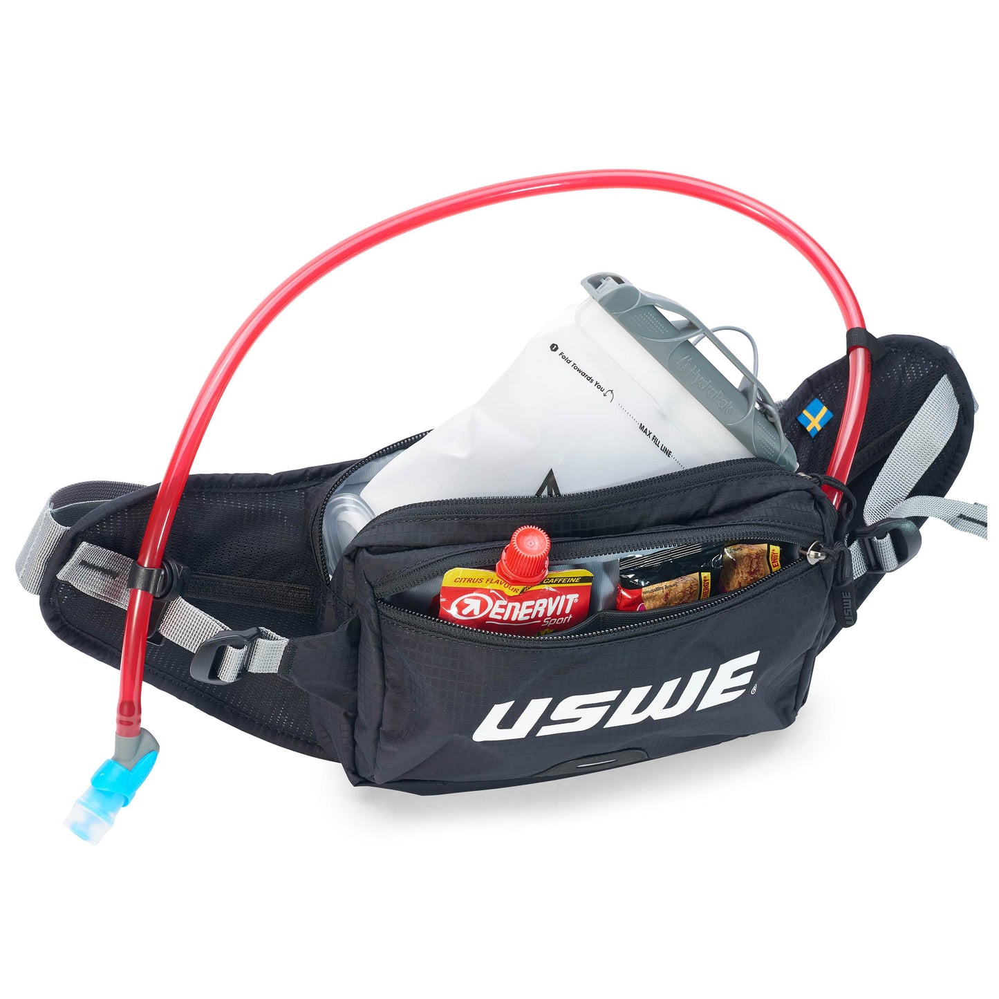 USWE ZULO 2 L Gürteltasche, schwarz