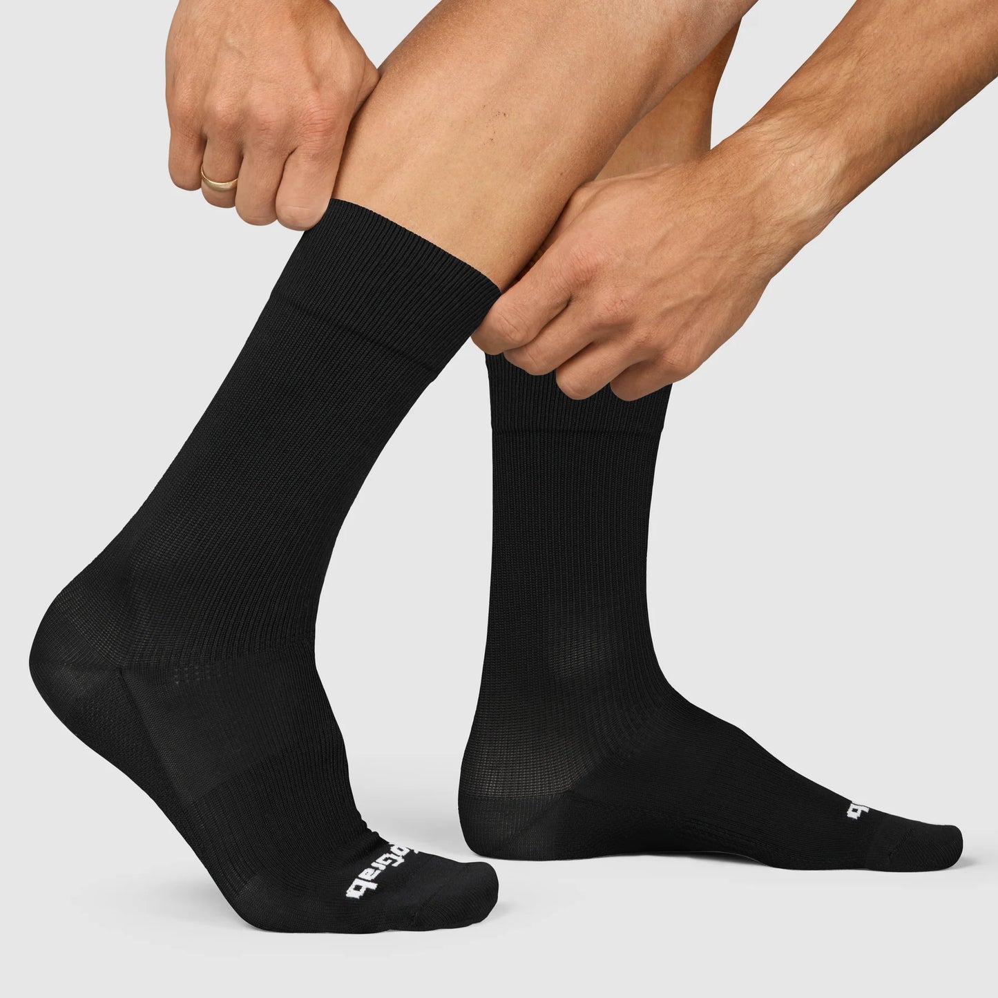GRIPGRAB EXPLR HIGH Socken Schwarz
