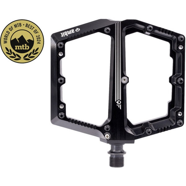 Flache Pedale AMBIT HAXN HOITA Large Schwarz - Limitierte Auflage