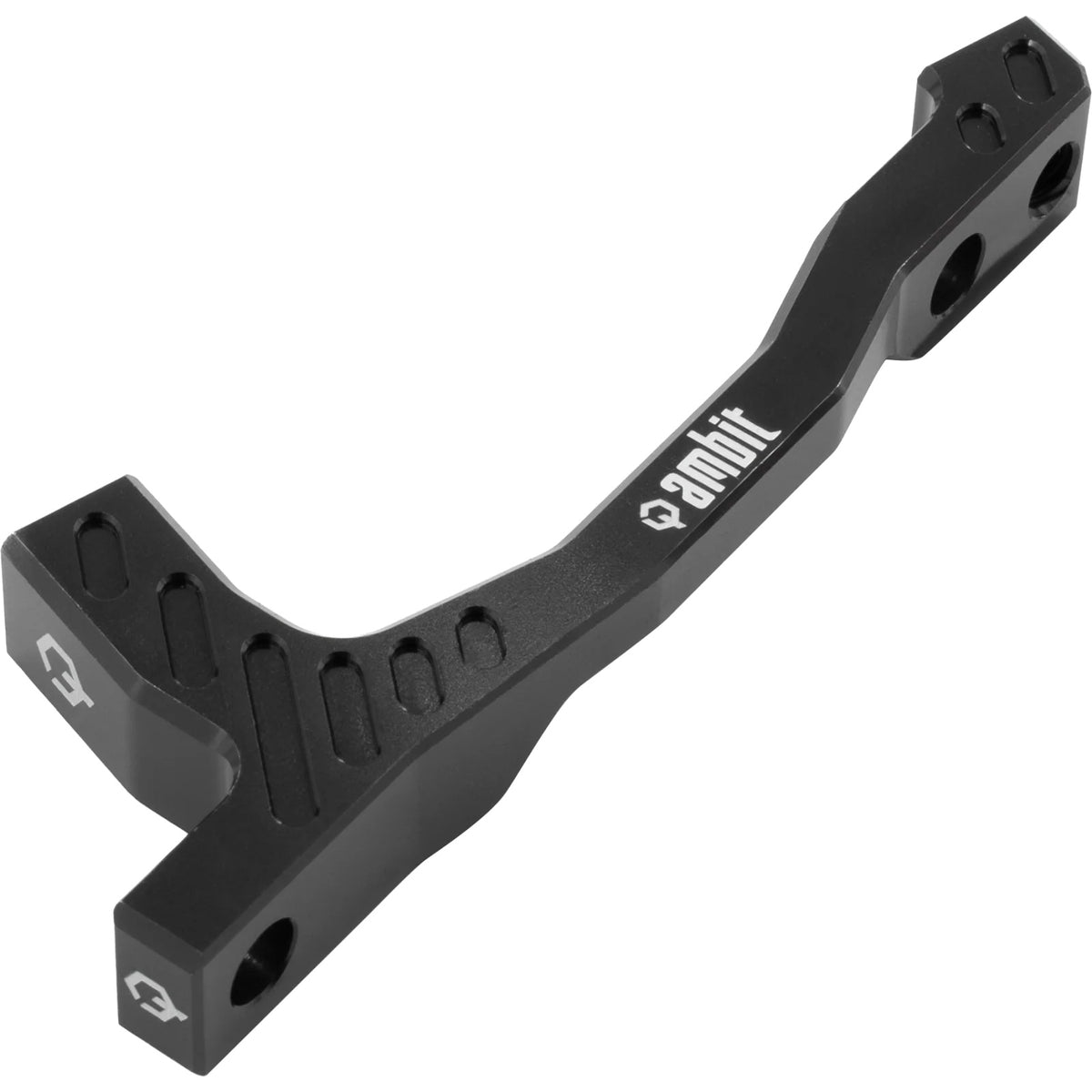 Bremssatteladapter vorne/hinten PM/PM AMBIT +20 mm (140–160 mm) Schwarz