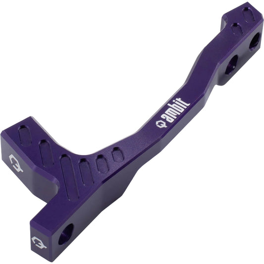 Bremssatteladapter vorne/hinten PM/PM AMBIT +20 mm (140–160 mm) Violett
