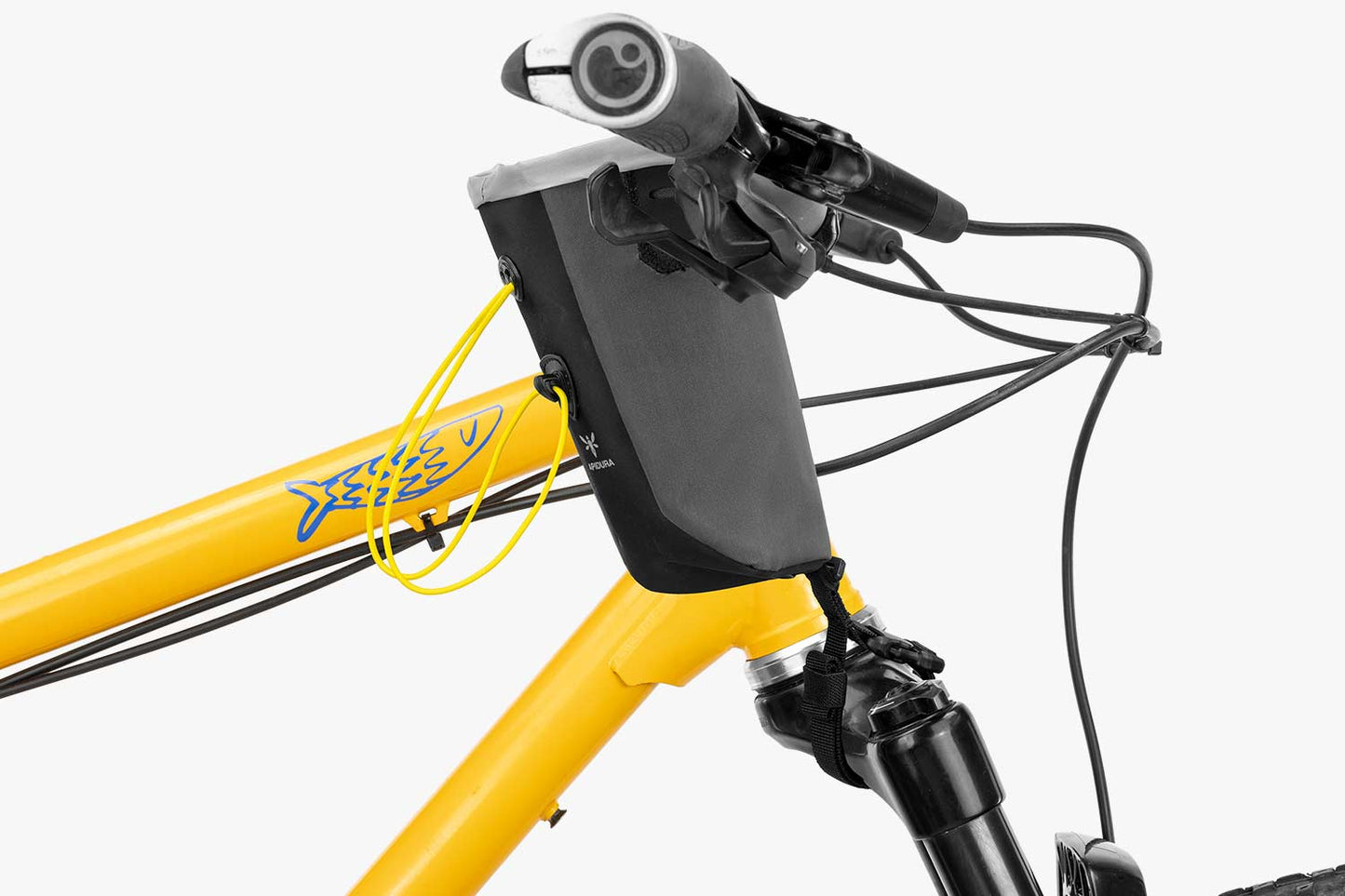 APIDURA BACKCOUNTRY FOOD POUCH Lenkertasche 0.8 L Schwarz Grau