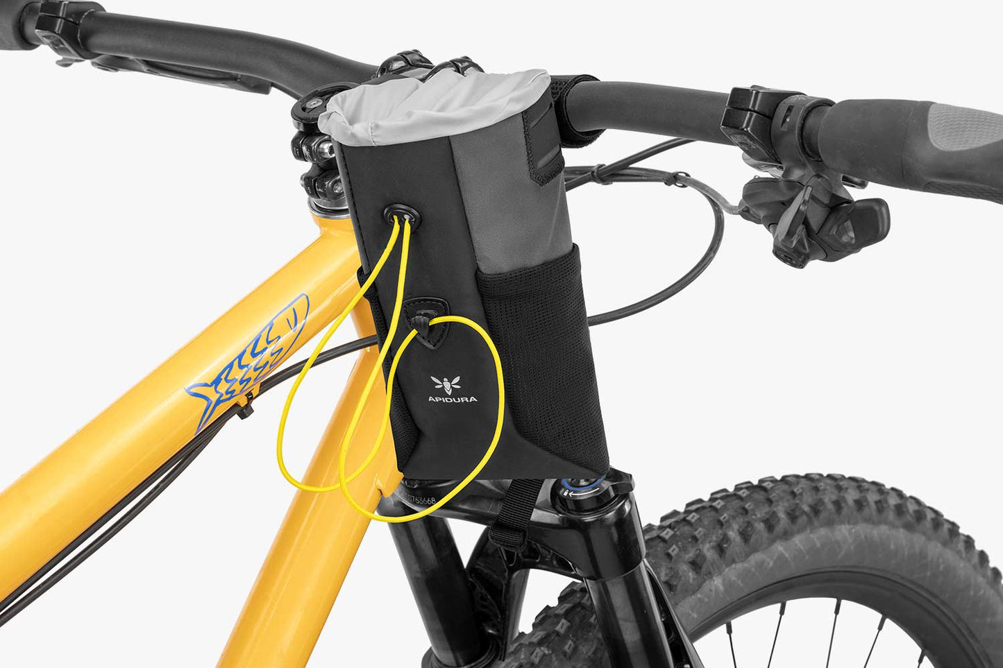 APIDURA BACKCOUNTRY FOOD POUCH PLUS 1.2 L Lenkertasche Schwarz Grau