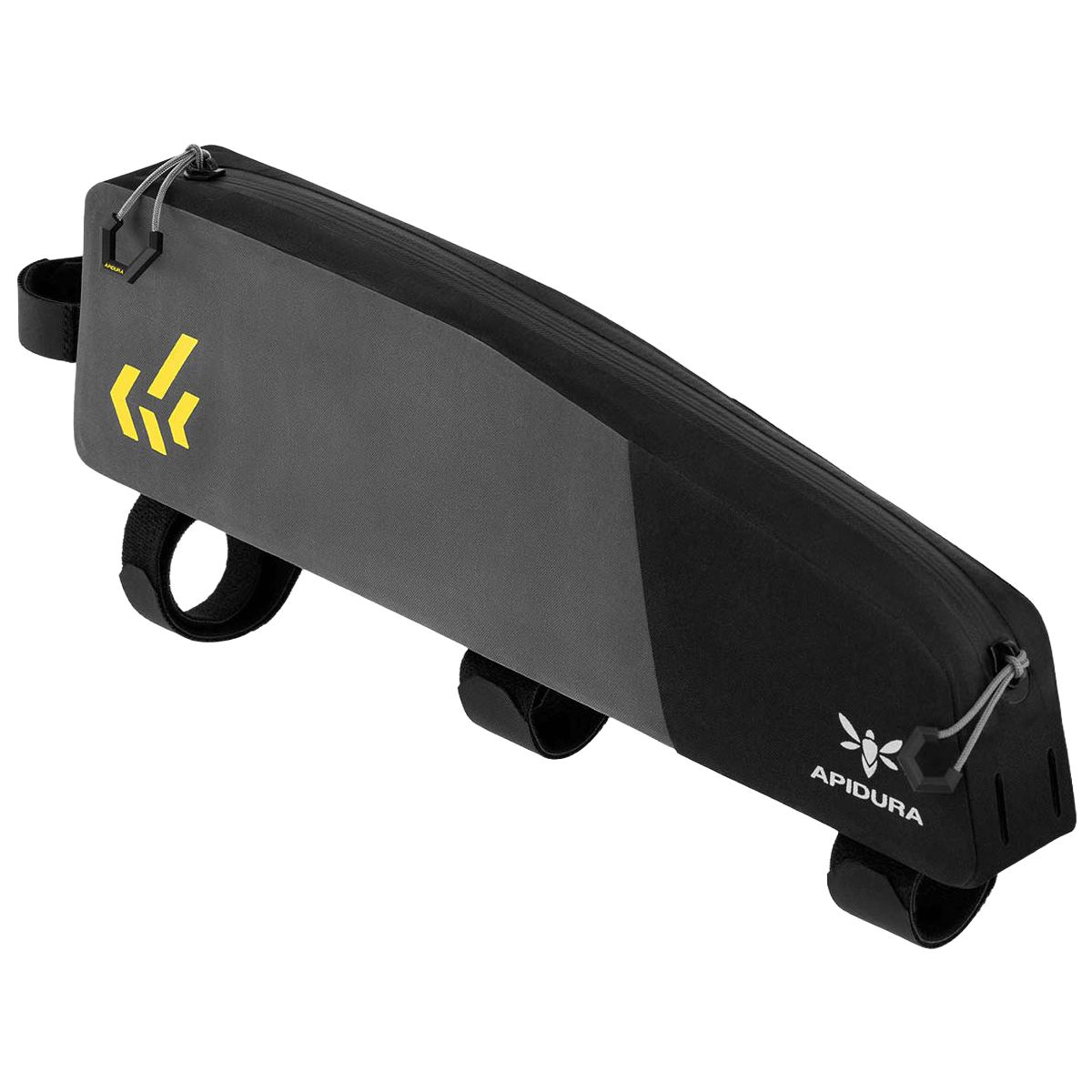 APIDURA BACKCOUNTRY LONG TOP TUBE PACK 1.8 L Rahmentasche Schwarz Grau