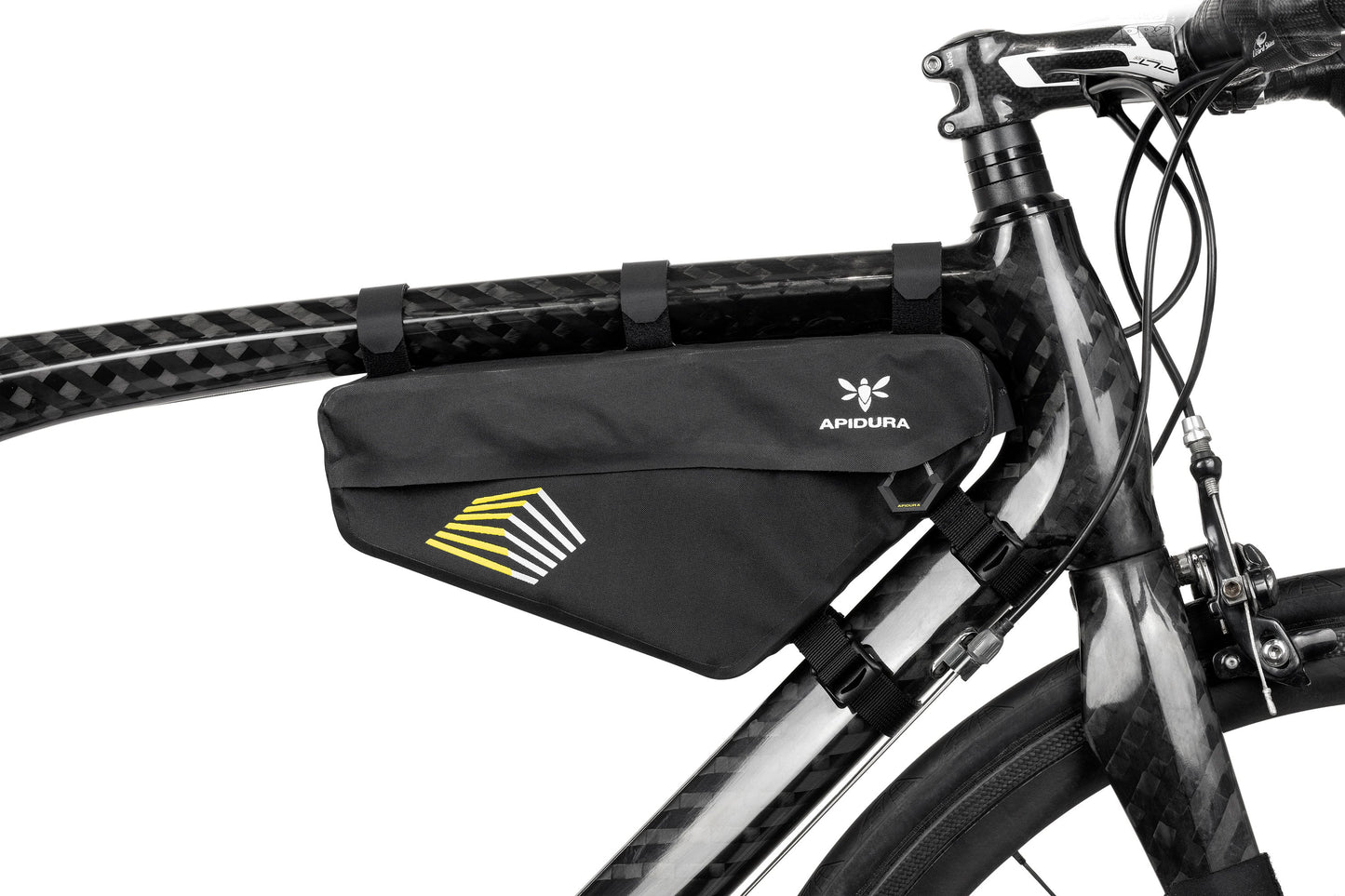 Rahmentasche APIDURA RACING FRAME PACK 2.4 L Schwarz