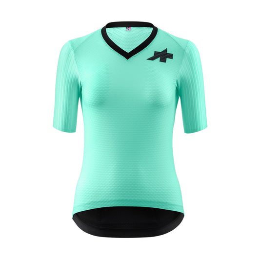 ASSOS DYORA RSV S11 Damen-Kurzarm-Radtrikot in Grün