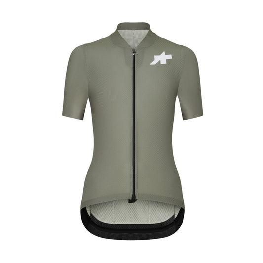 ASSOS UMA GT S11 EVO Damen-Kurzarm-Radtrikot in markantem Grün