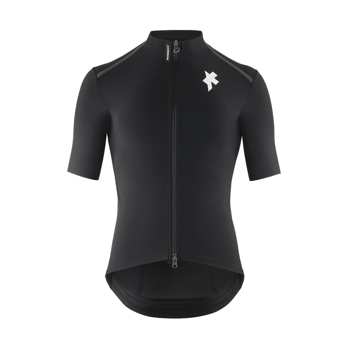ASSOS EQUIPE R THERMO RAIN S11 Kurzarm-Radtrikot in Schwarz