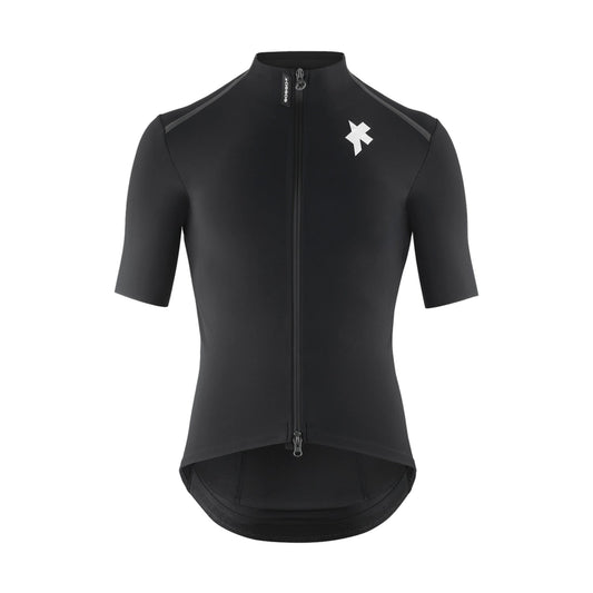 ASSOS EQUIPE R THERMO RAIN S11 Kurzarm-Radtrikot in Schwarz