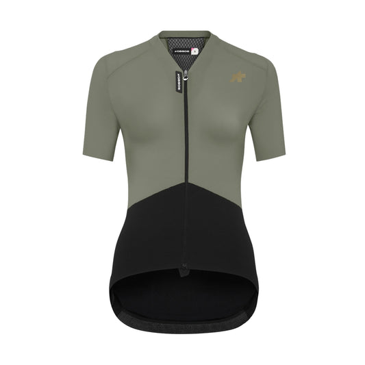 ASSOS UMA GTV S11 Damen-Kurzarm-Radtrikot in Grün