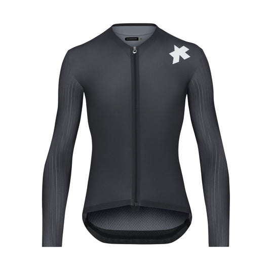 ASSOS EQUIPE RS S11 Langarmtrikot Schwarz/Grau