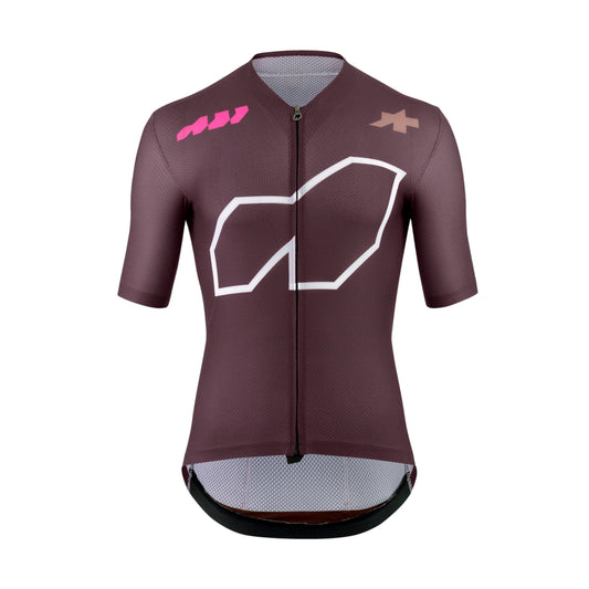 ASSOS EQUIPE R S11 Wir sind das A Kurzarmtrikot Bordeauxrot