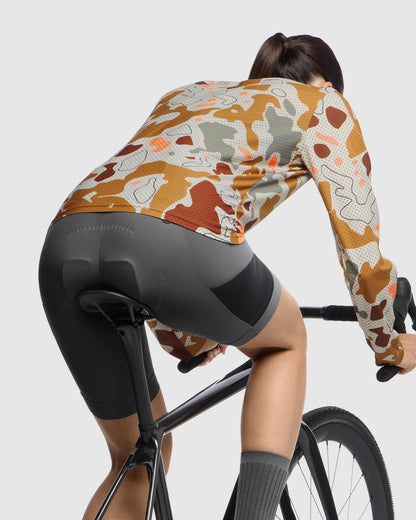 Langarmtrikot ASSOS TACTICA T5 MUD FLAGE Camo