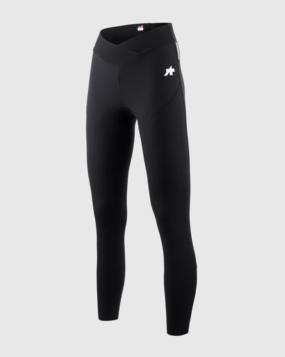 Lange Radhose ASSOS TACTICA POST RIDE T5 Damen Schwarz