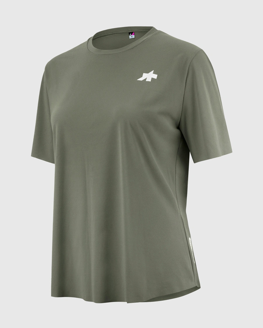 TACTICA POST RIDE T5 Trikot Kurzarm Damen Grün