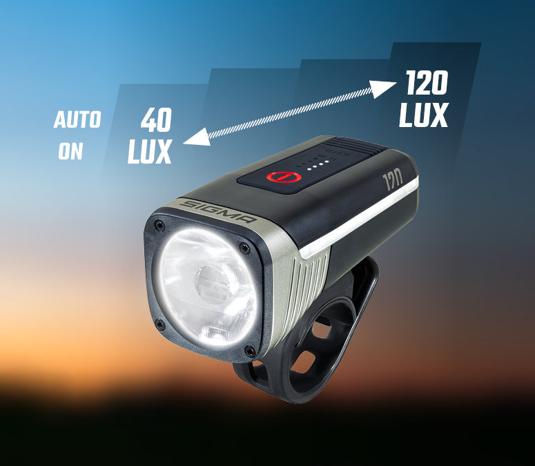 SIGMA AURA 120 LINK – AUTO-Modus mit Helligkeitssensor
