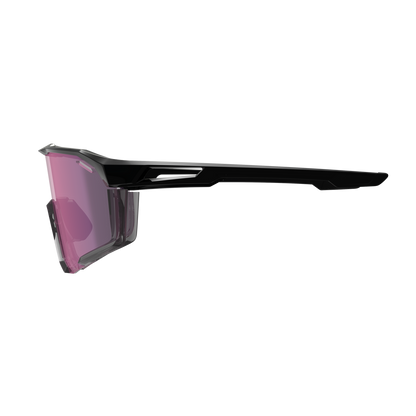 Brille LEATT SPEEDVIZ PRO Schwarz Photochromes Iriz Cryztal Violettes Glas