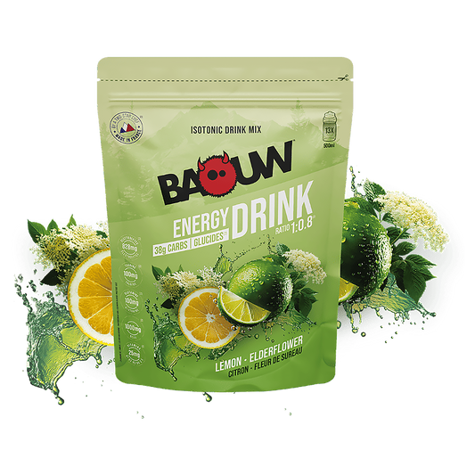 BAOUW ISOTONIC Energie-Drink (585g) Zitrone Holunderblüte