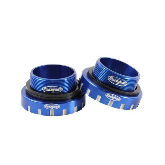 HOPE 68/73/83 mm Tretlagergehäuse 30 mm Achse Blau