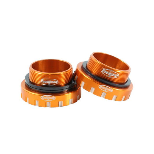 HOPE 68/73/83 mm Tretlagergehäuse 30 mm Achse Orange