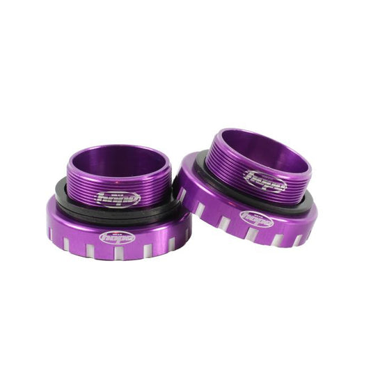 HOPE 68/73/83 mm Tretlagergehäuse 30 mm Achse Violett