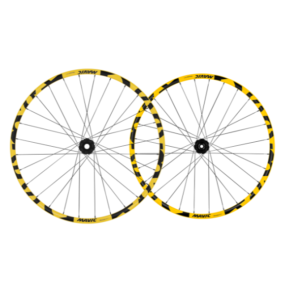 Paar MAVIC DEEMAX DH YLW MULLET Laufräder 20x110mm - 12x157mm