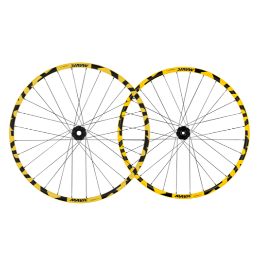 Paar MAVIC DEEMAX DH YLW MULLET Laufräder 20x110mm - 12x157mm