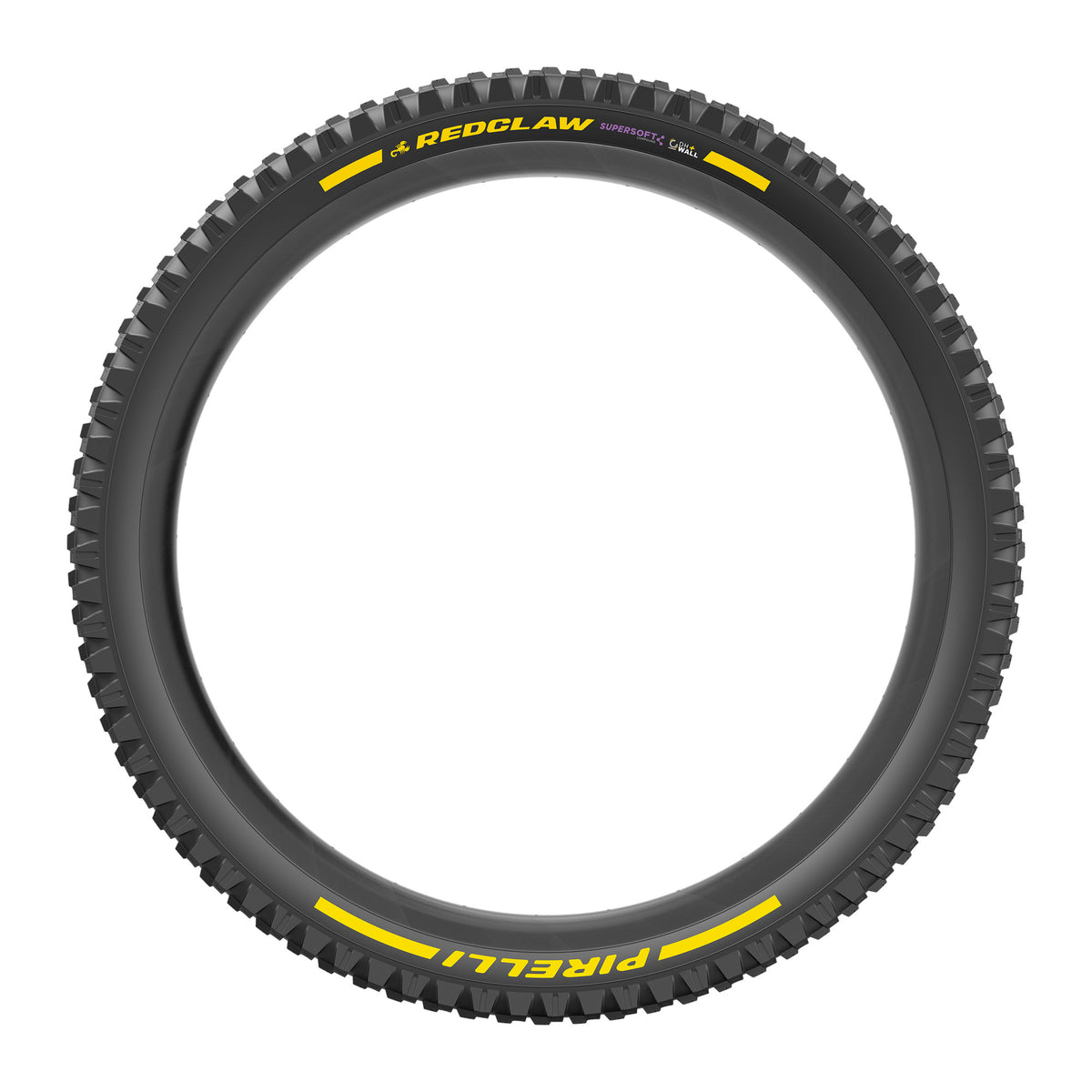 PIRELLI SCORPION RED CLAW Reifen 29x2.40 Supersoft DH+Wall Tubeless Ready Faltreifen Schwarz/Gelb Team-Edition