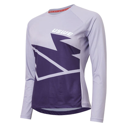 USWE BERG MTB Langarmtrikot Damen Lavendel