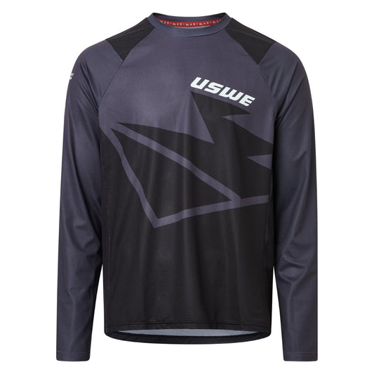 USWE BERG MTB Trikot Langarm Schwarz