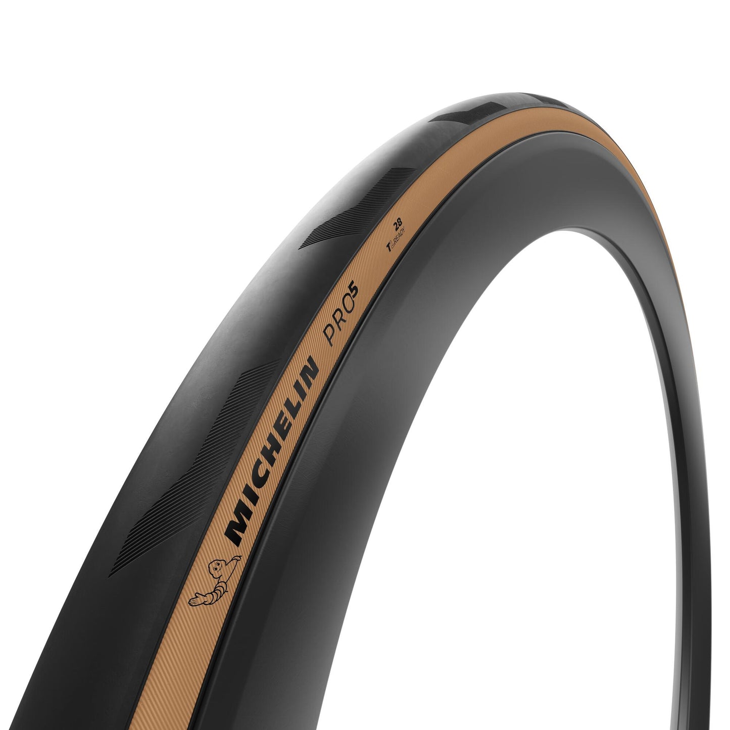 Reifen MICHELIN PRO 5 700x32c Competition Line Tubeless Ready Classic Beige