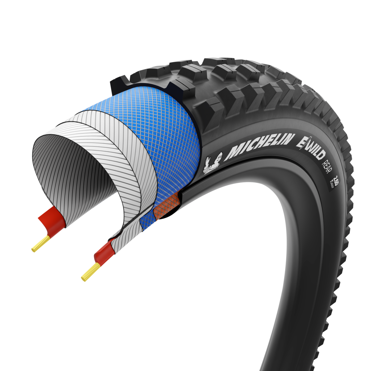 MICHELIN E-WILD REAR Performance Line 27.5x2.60 Tubeless Ready Reifen – Probikeshop