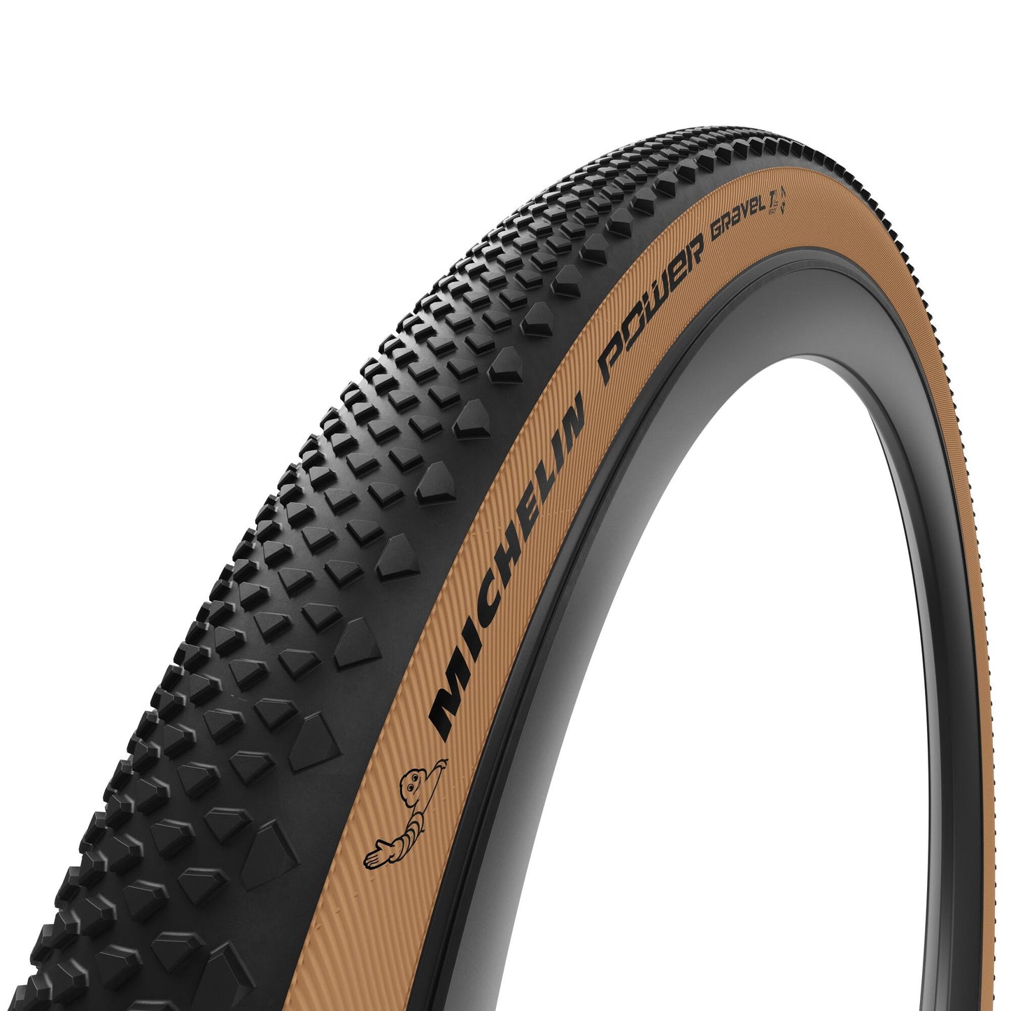 Reifen MICHELIN POWER GRAVEL Competition Line 700x57 Tubeless Ready Braun