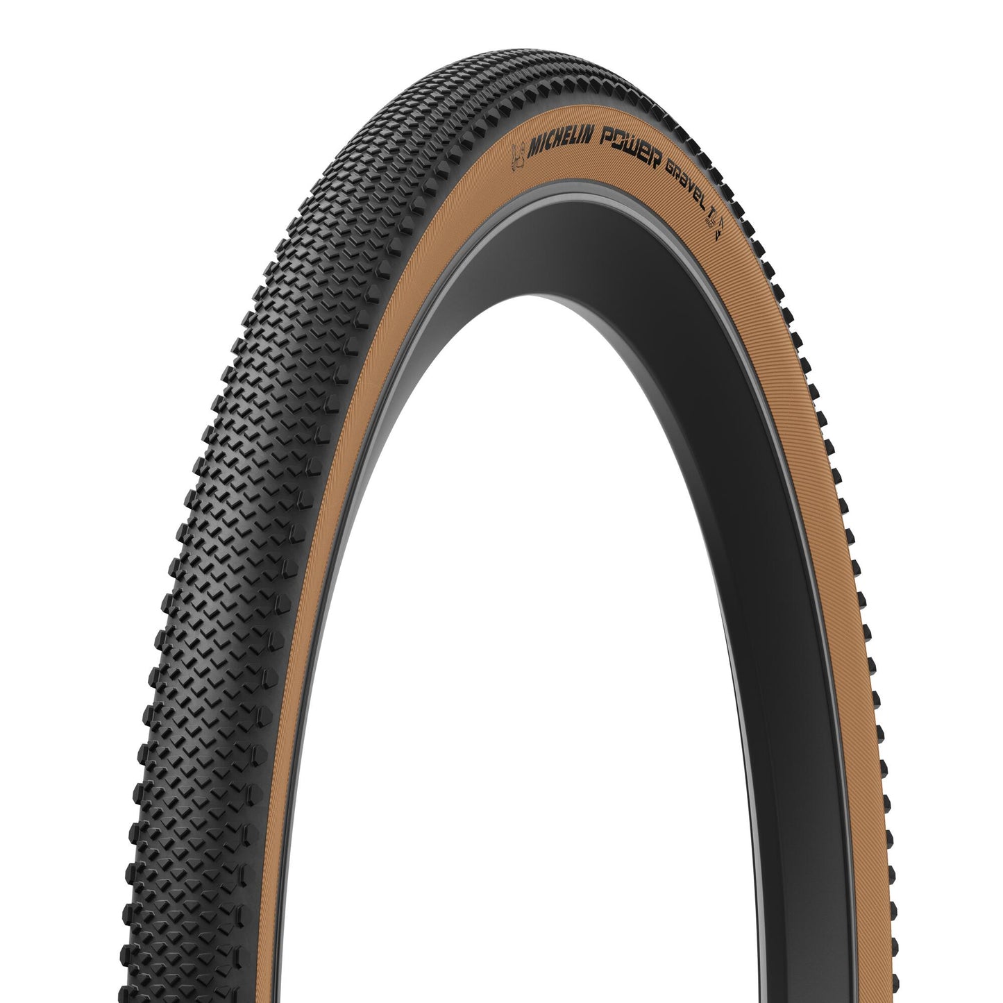 Reifen MICHELIN POWER GRAVEL Competition Line 700x57 Tubeless Ready Braun