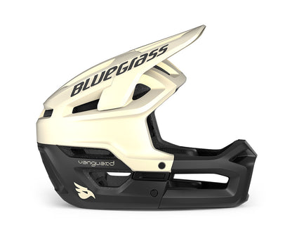 MTB-Helm BLUEGRASS VANGUARD CORE MIPS Weiß/Schwarz Matt