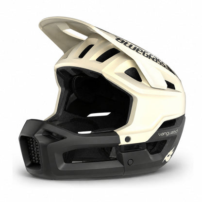MTB-Helm BLUEGRASS VANGUARD CORE MIPS Weiß/Schwarz Matt