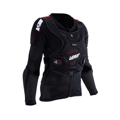 Schutzjacke LEATT REAFLEX Damen Schwarz