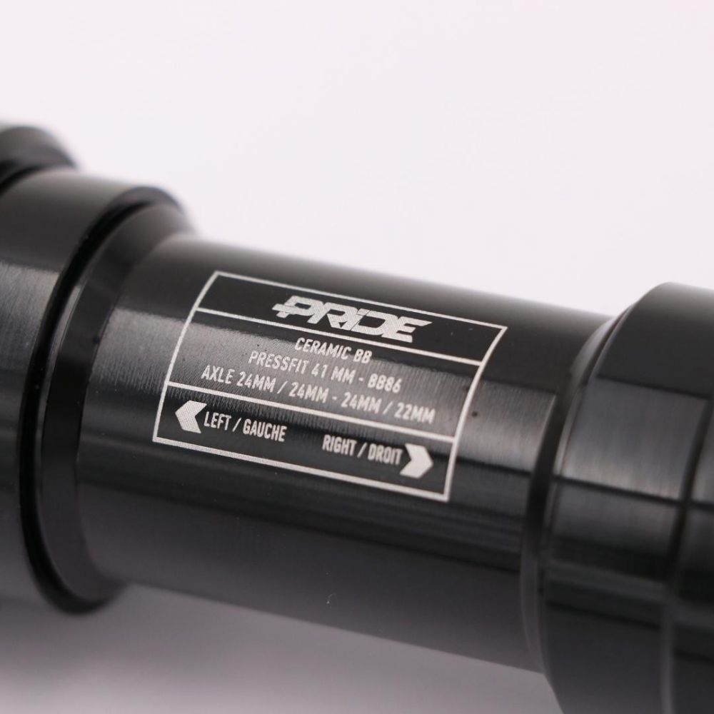 PRIDE BB86 Ceramic Innenlager 24 mm Schwarz – Ansicht 2
