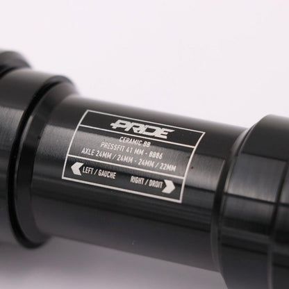 PRIDE BB86 Ceramic Innenlager 24 mm Schwarz – Ansicht 2
