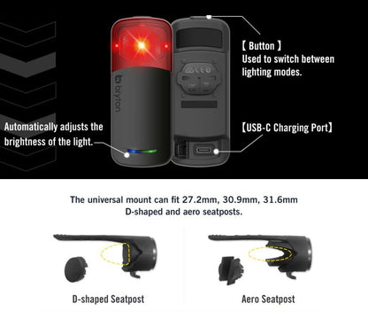 Rücklicht BRYTON RADAR GARDIA R300L
