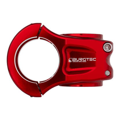 BURGTEC ENDURO MK3 Vorbau in Rot — Seitenansicht