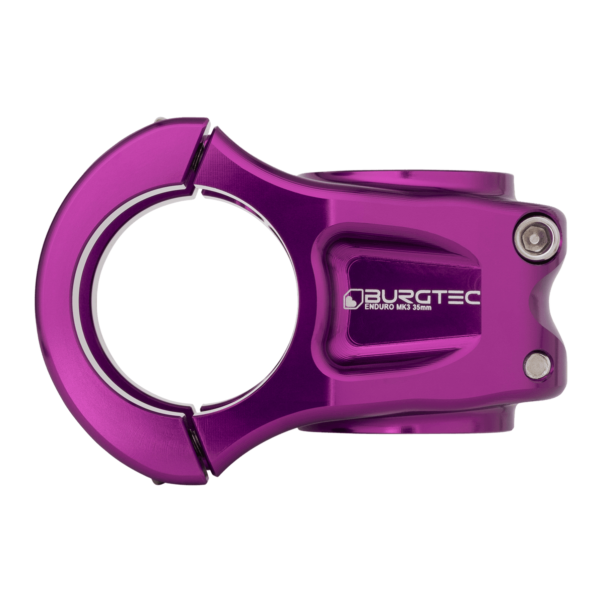 BURGTEC ENDURO MK3 Vorbau in Violett — Seitenansicht