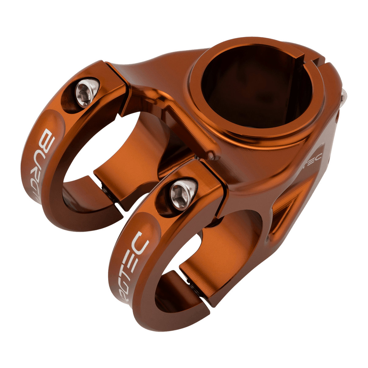 BURGTEC ENDURO MK3 Vorbau in Bronze — Dreiviertelansicht von oben