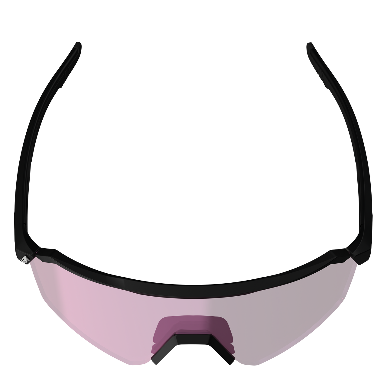 LEATT RIDEVIZ Lite Cryztal Satin Schwarz CRYZTAL Violett 30 VLT Brille