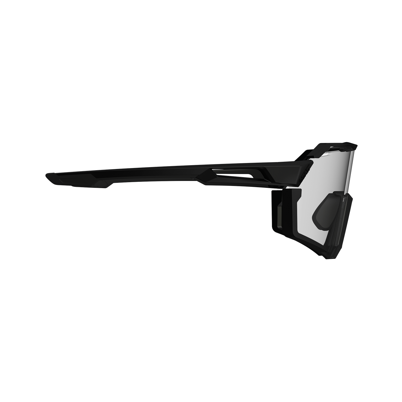 LEATT RIDEVIZ PRO SMALL Brille Schwarz Iriz Silber Glas